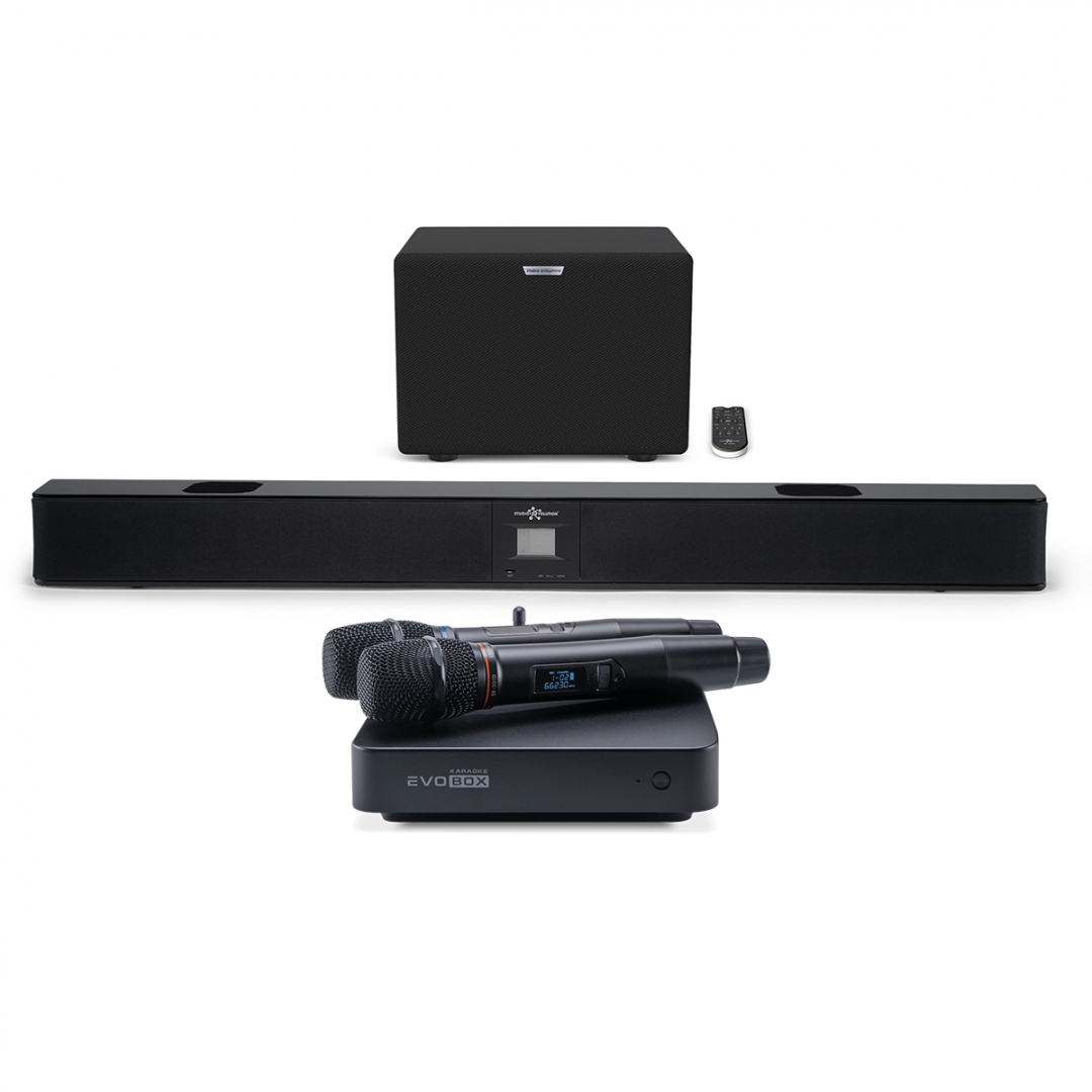 караоке-комплект EVOBOX Plus + EvoSound Bar (саундбар с караоке) в Глазове