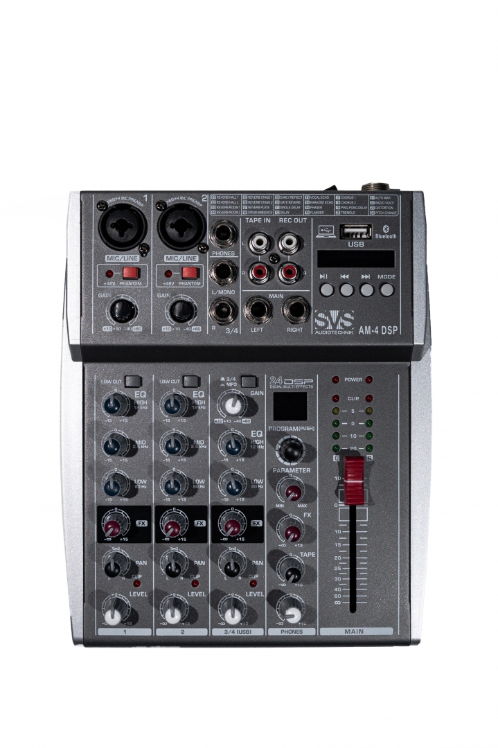 SVS Audiotechnik mixers AM-4 DSP Аналоговый микшерный пульт, 4-канала в Глазове