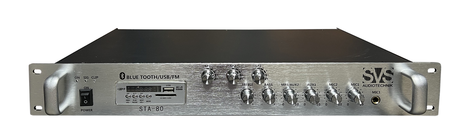 SVS Audiotechnik STA-80 Микшер-усилитель для систем Public Address в Глазове