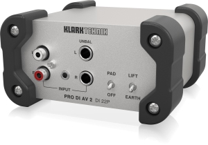 Klark Teknik DI 22P пассивный стерео директ-бокс в Глазове